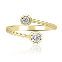 Gouden ring met een I1 (H) Diamant (CIRARI)