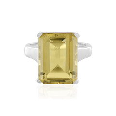 Zilveren ring met een Limoen Kwarts