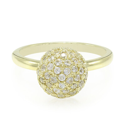 Zilveren ring met zirkonen