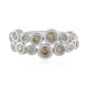 Gouden ring met VS1 champagne diamanten