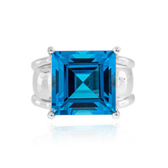 Zilveren ring met een Marambaia-topaas