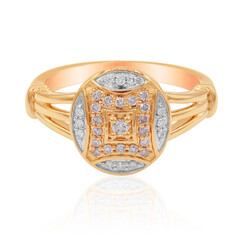 Gouden ring met een I3 Argyle Diamant (Mark Tremonti)