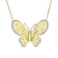 Gouden halsketting met Loepzuivere (F) Diamanten (LUCENT DIAMONDS)