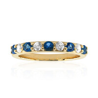 Gouden ring met Haüynen