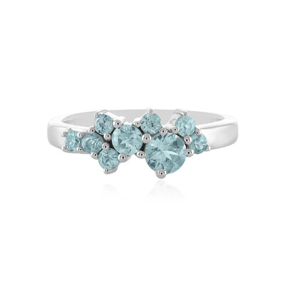 Zilveren ring met een Ratanakiri zirkoon