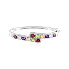 Zilveren armband met citrienstenen