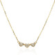 Gouden halsketting met I1 (H) Diamanten (CIRARI)