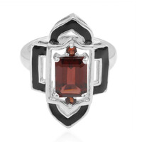 Zilveren ring met een Mozambique granaat