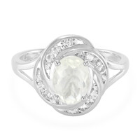 Zilveren ring met een Orthoklaas