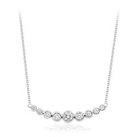 Gouden halsketting met een I1 (H) Diamant (CIRARI)