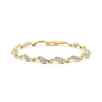Gouden armband met Diamanten SI2 (G)