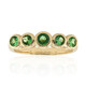 Gouden ring met een AAA Keniaanse tsavoriet