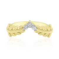 Zilveren ring met zirkonen