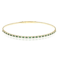 Gouden armband met AAA tsavorieten (CIRARI)
