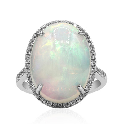 Gouden ring met een AAA Welo-opaal (CIRARI)