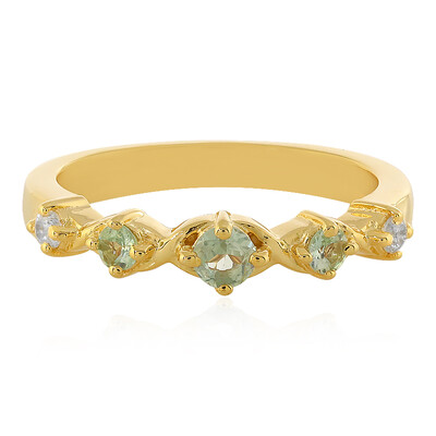 Zilveren ring met een alexandriet