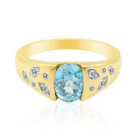 Gouden ring met een Ratanakiri zirkoon (Adela Gold)