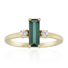 Zilveren ring met een indigoliet (Adela Silber)
