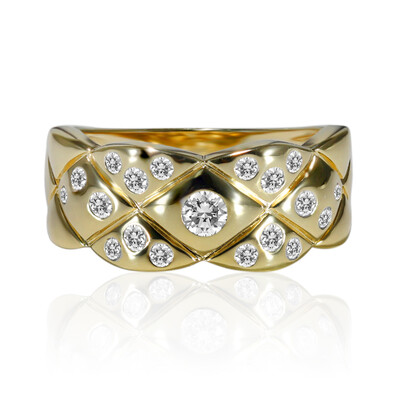 Gouden ring met een Diamant SI1 (G) (Annette)