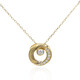 Gouden halsketting met een I1 (H) Diamant (CIRARI)