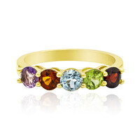 Zilveren ring met een amethist