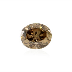 Edelsteen met een SI1 Chocolade Diamant 0,52 ct