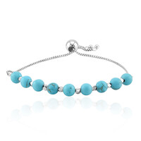 Zilveren armband met Arizona Turkooisen