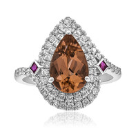 Gouden ring met een Congo Neon Toermalijn (CIRARI)