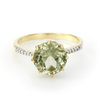 Zilveren ring met een zultaniet