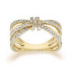 Gouden ring met I1 (H) Diamanten (CIRARI)