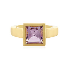 Zilveren ring met een lavendel amethist