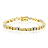 Gouden armband met gele S12 diamanten (CIRARI)