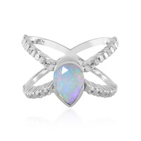 Zilveren ring met een Welo-opaal (de Melo)