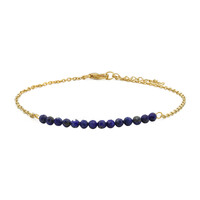 Zilveren armband met lapis lazulistenen