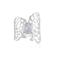 Zilveren ring met een Welo-opaal