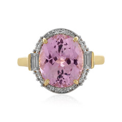 Gouden ring met een kunziet (Adela Gold)