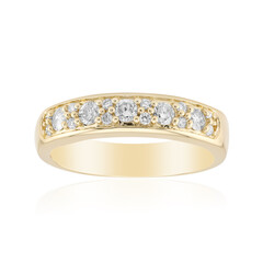 Gouden ring met Diamanten SI1 (G)
