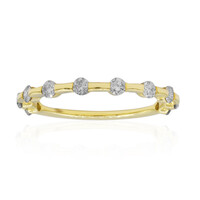 Gouden ring met I1 (H) Diamanten