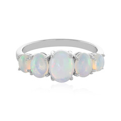 Zilveren ring met een Welo-opaal