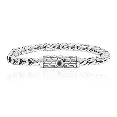 Zilveren armband met een ioliet (Nan Collection)