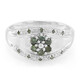 Zilveren ring met Fancy diamanten