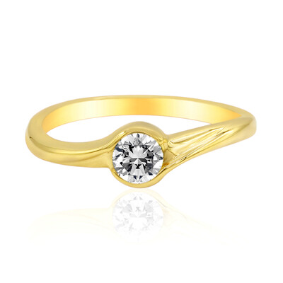 Gouden ring met een Diamant SI1 (G) (Annette)