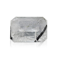 Edelsteen met een zwarte rutielkwarts 11,3 ct