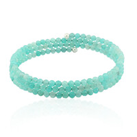 Stalen armband met amazonieten (Riya)