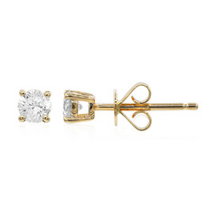 Gouden oorbellen met I1 (H) Diamanten (CIRARI)