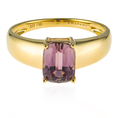 Gouden ring met een Roze diaspoor (AMAYANI)