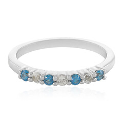 Zilveren ring met Ratanakiri zirkonen