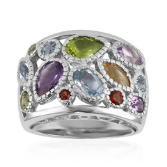 Zilveren ring met een lavendel amethist