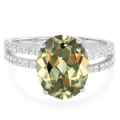 Gouden ring met een zultaniet