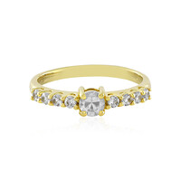 Gouden ring met een zirkoon